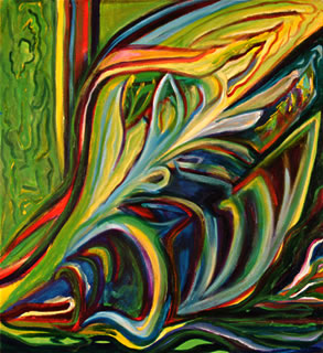 Green Leaves by Dana Peters