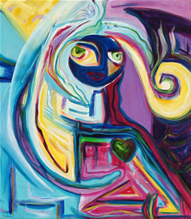 Self Portrait  by Dana Peters